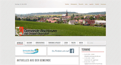Desktop Screenshot of bischbrunn.de